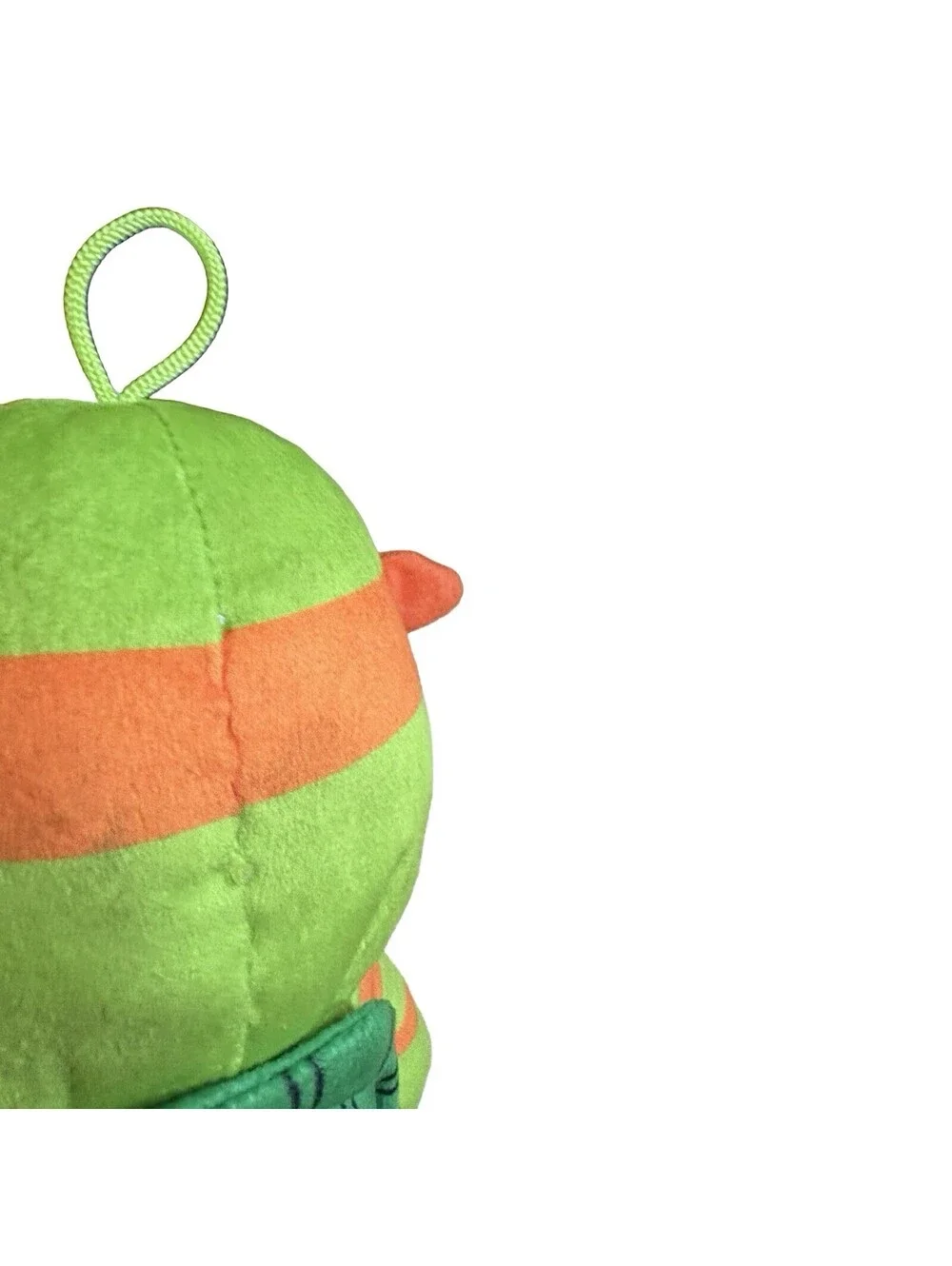 Orange Ninja Turtle Plush Toy MICHELANGELO 8 inch tall Official NWT Soft